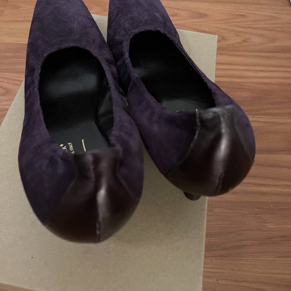 Donald J Pliner - Vintage Purple Velvet Heels - Picture 4 of 5